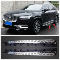Fits For Volvo XC90 2015 2016 2017 2018 2019 2020 2021 2022 NEW High Quality Stainless Steel Running Boards Side Step Bar Pedals