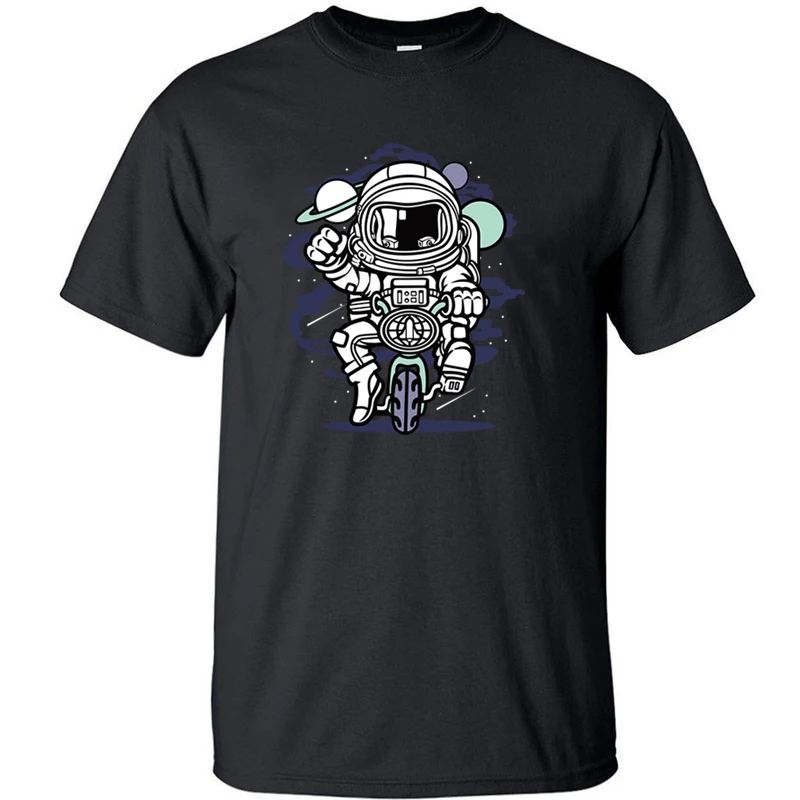 

Astronaut Funny T-shirts T Shirt Shirts Tshirt Men Tee Clothing Streetwear Tshirts Summer Cotton Tops Tees Short Sleeve Camisas