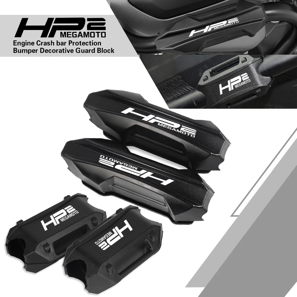 

Motorcycle 25mm Crash Bar Bumper Engine Guard Protection Decorative Guard Block For BMW HP2Megamoto HP2 MEGAMOTO 2009+ Adventure