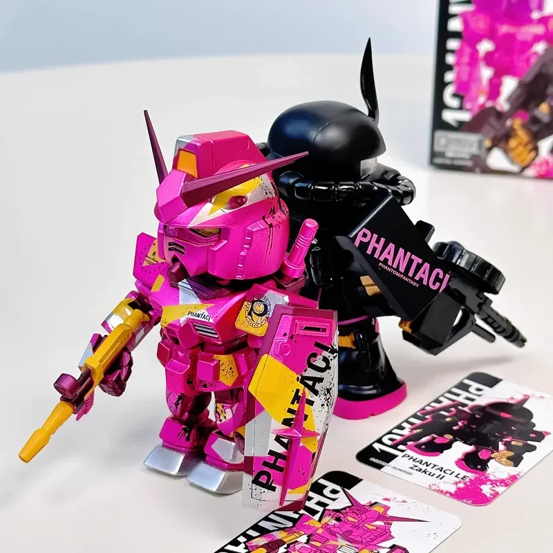 Фото В наличии: Qmsvmini Phantaci New Century Qmsv Mini Series Blind Box, ПВХ-модель, коллаборация, крутые подарки-сюрпризы, праздничные игрушки №5