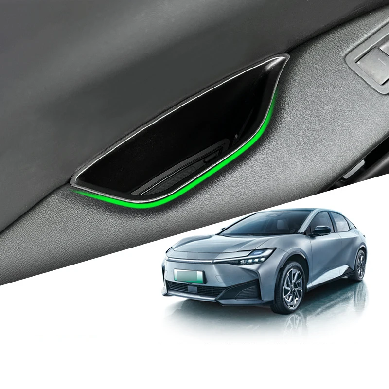 

Door Handle Storage Box for Toyota BZ3 2023 Car Side Armrest Organizer Container Tray Auto Interior Accessories