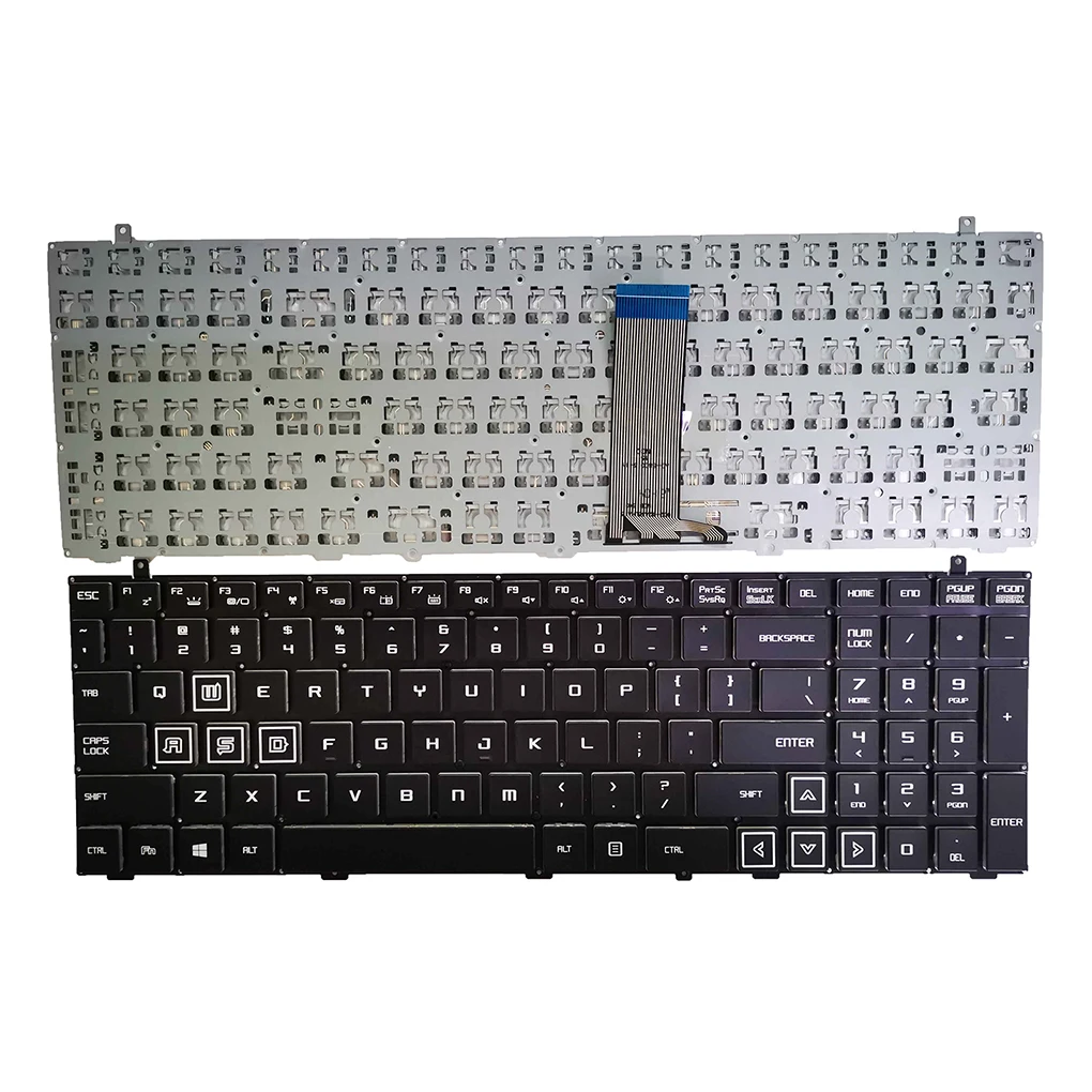 

Клавиатура для ноутбука, без подсветки, входное оборудование, Пылезащитная клавиатура, клавиатуры для дома и офиса, запасные части, замена д...