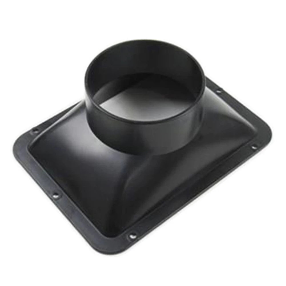 

100-200MM ABS Wall Flange Connector For Ventilation Pipe Air Ducting Exhaust Pipe Connection Outlet Air Pipe Connector