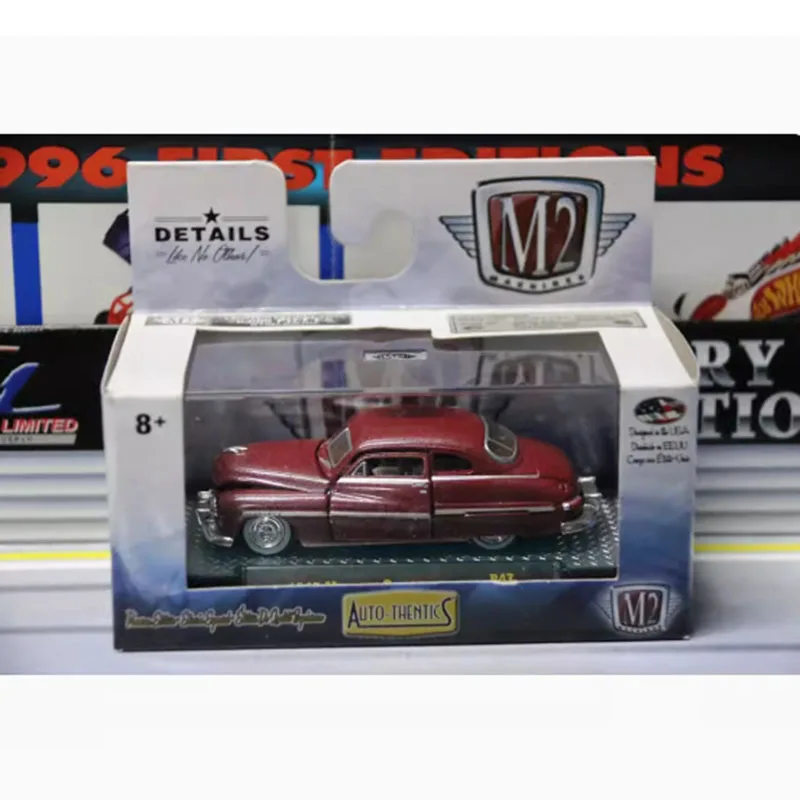 Фото Литье под давлением в масштабе 1:64, модель автомобиля Studebaker/Mercury Coupe/DeSoto Fireflite, Классическая модель телефона, подарок, статический дисплей №2