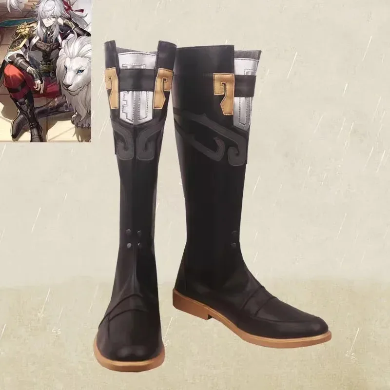 Фото Jing Yuan Honkai Star Rail Обувь для косплея Игровая форма Xianzhou Luofu Arbiter Generals Cloud Knights Костюмы на Хэллоуин Boot NM28 №2