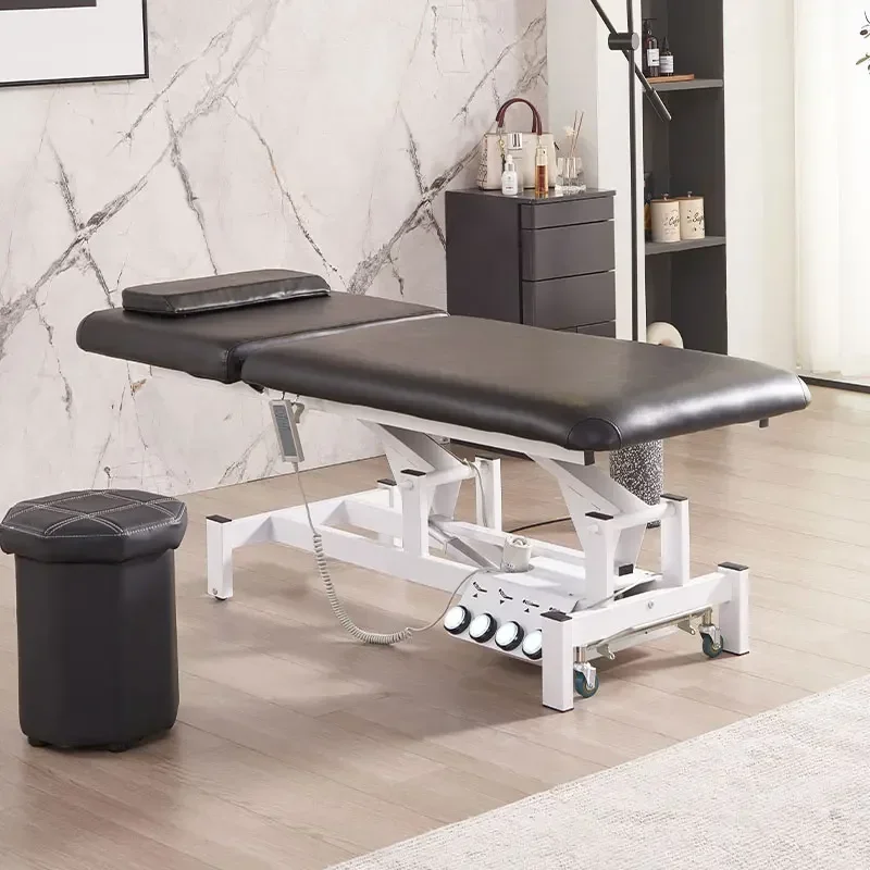 Электрический массажный стол для контроля ног осмотра клиники кровать красоты