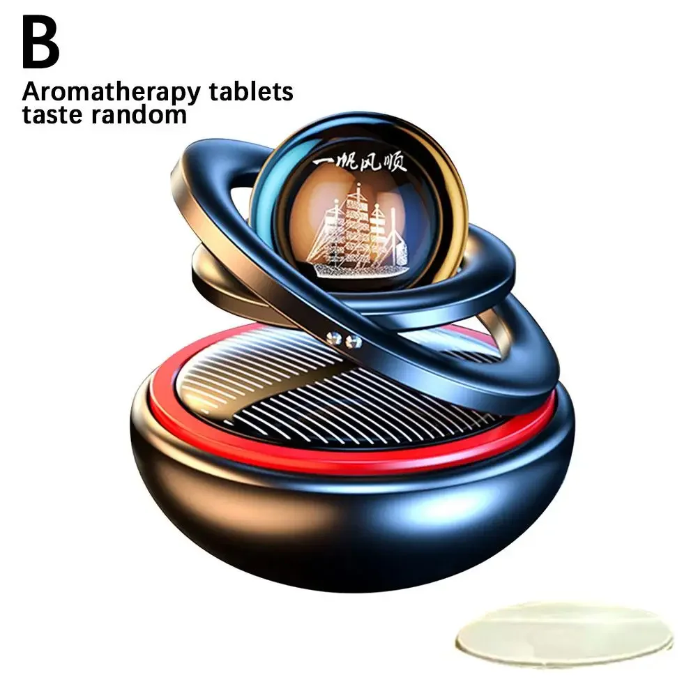 

Автомобильный освежитель воздуха на солнечной энергии, вращающийся на 360 °, освежитель воздуха, оригинальные аксессуары для интерьера автомобиля