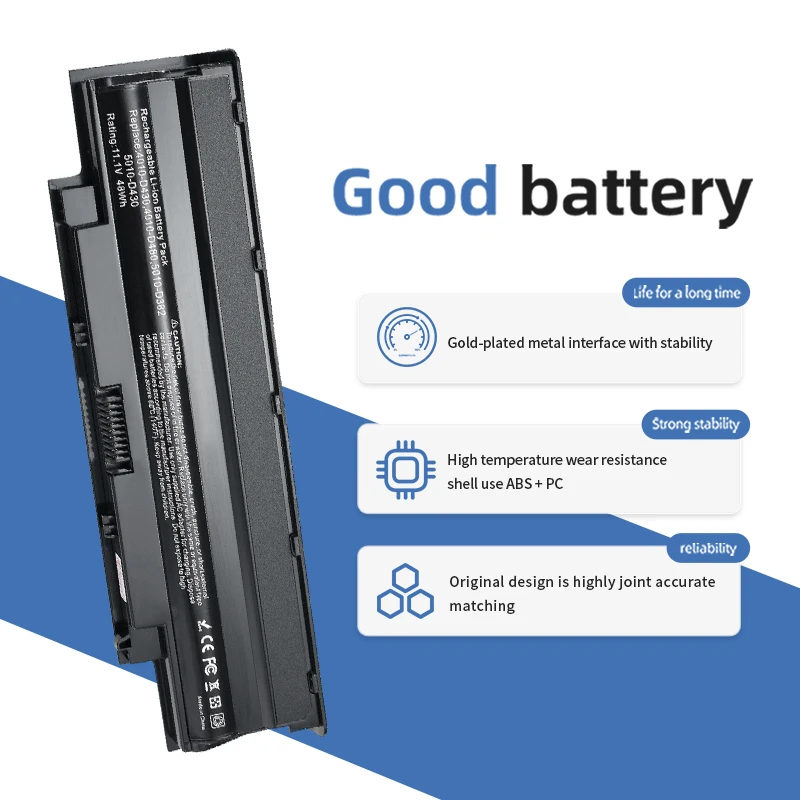SUOZHAN J1KND аккумулятор для ноутбука DELL Inspiron N4010 N3010 N3110 N4050 N4110 N5010 N5010D N5110 N7010 N7110