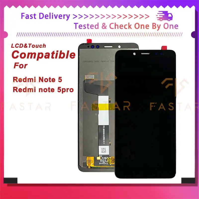 

5.99"Original For Xiaomi Redmi Note 5 /Note5 pro LCD Display Touch Digitizer Assembly Replacement Phone Screen Redmi Note5 lcd