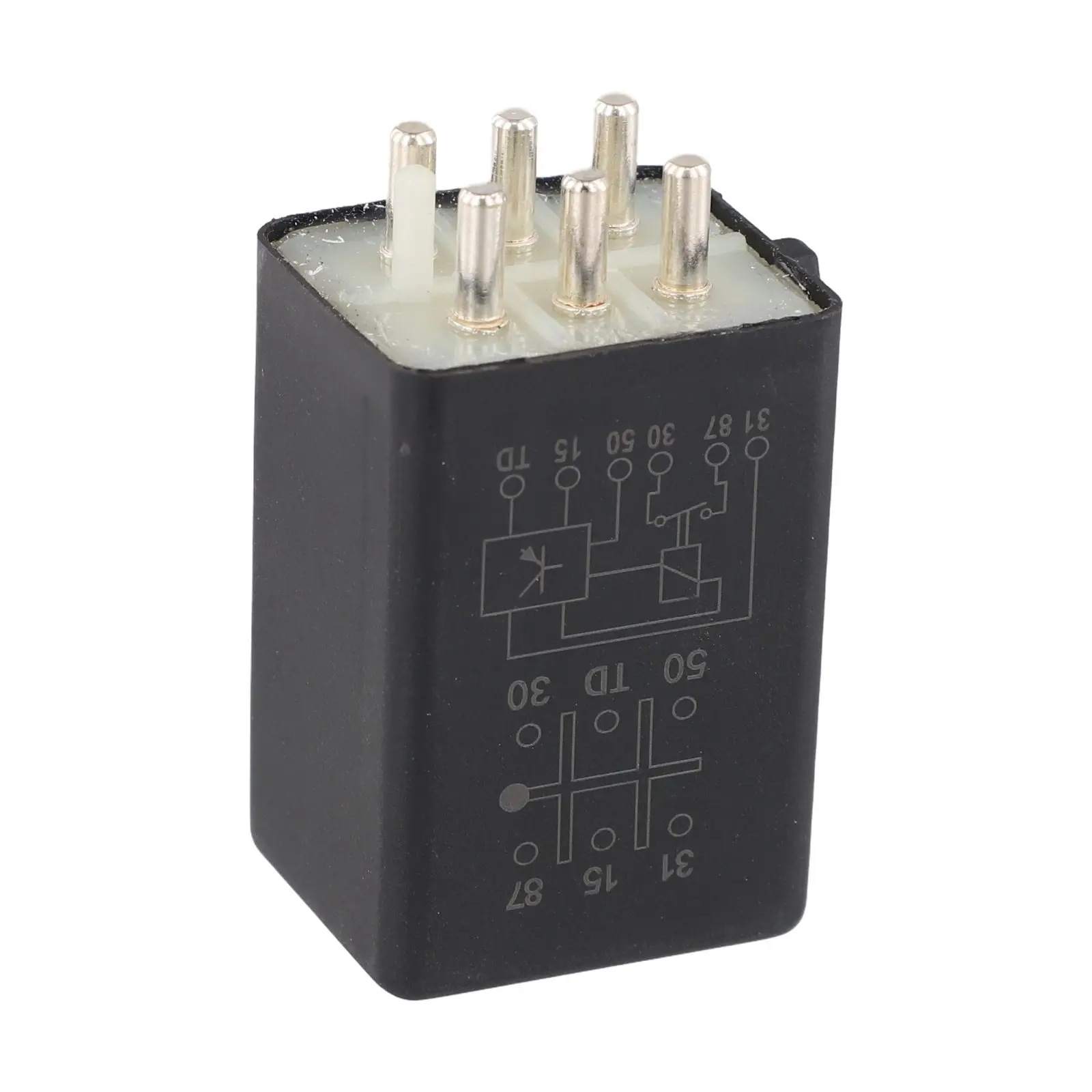 1977-1982 W123 280E 280CE 280SE 0015450705 0015450505 Реле топливного насоса 12 В Черное реле масляного