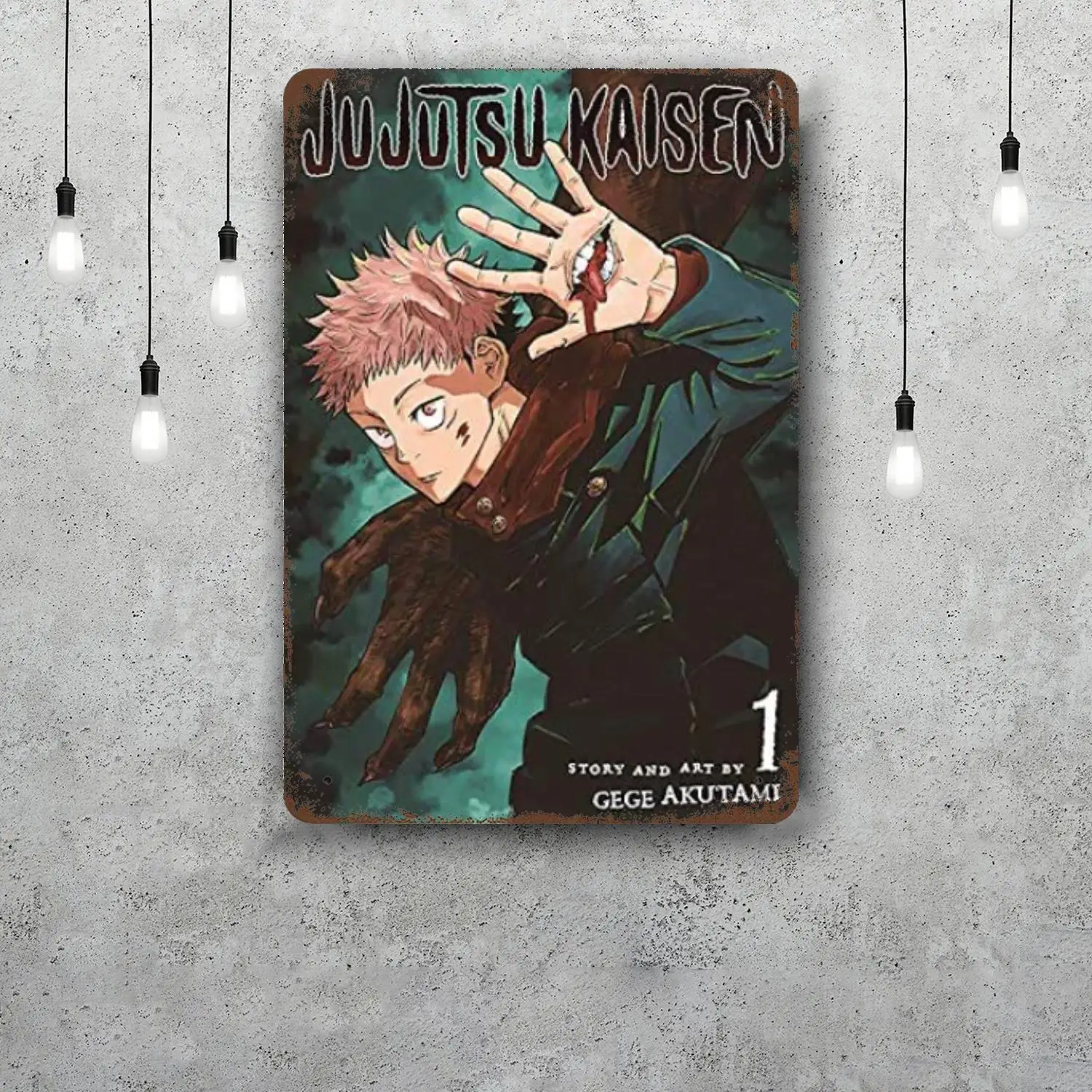 Фото noragami аниме манга винтажные металлические жестяные вывески плакаты Декор ретро металлическая доска настенный художественный декор для гаража-бара №3