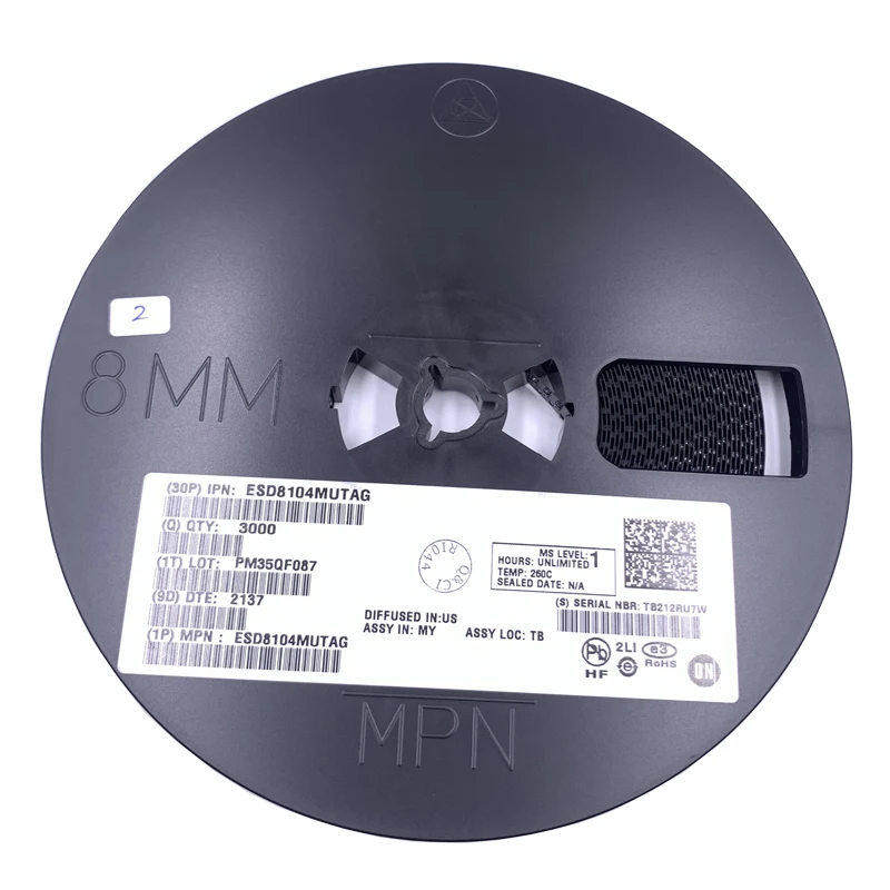 3000 шт. ESD8104MUTAG на Ansonmei оригинальные импортные телевизоры, диоды подавления электростатического разряда