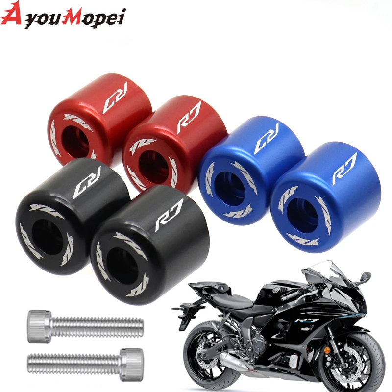 Наконечники руля для YAMAHA YZF R7 YZFR7 2021-2024 аксессуары мотоциклов заглушки ручного
