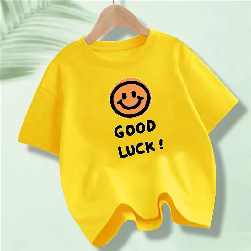 Детская футболка с принтом коротким рукавом