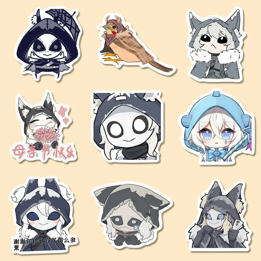 63 шт. аниме идентичность V Ithaqua для ноутбука гитары милые мультяшные наклейки