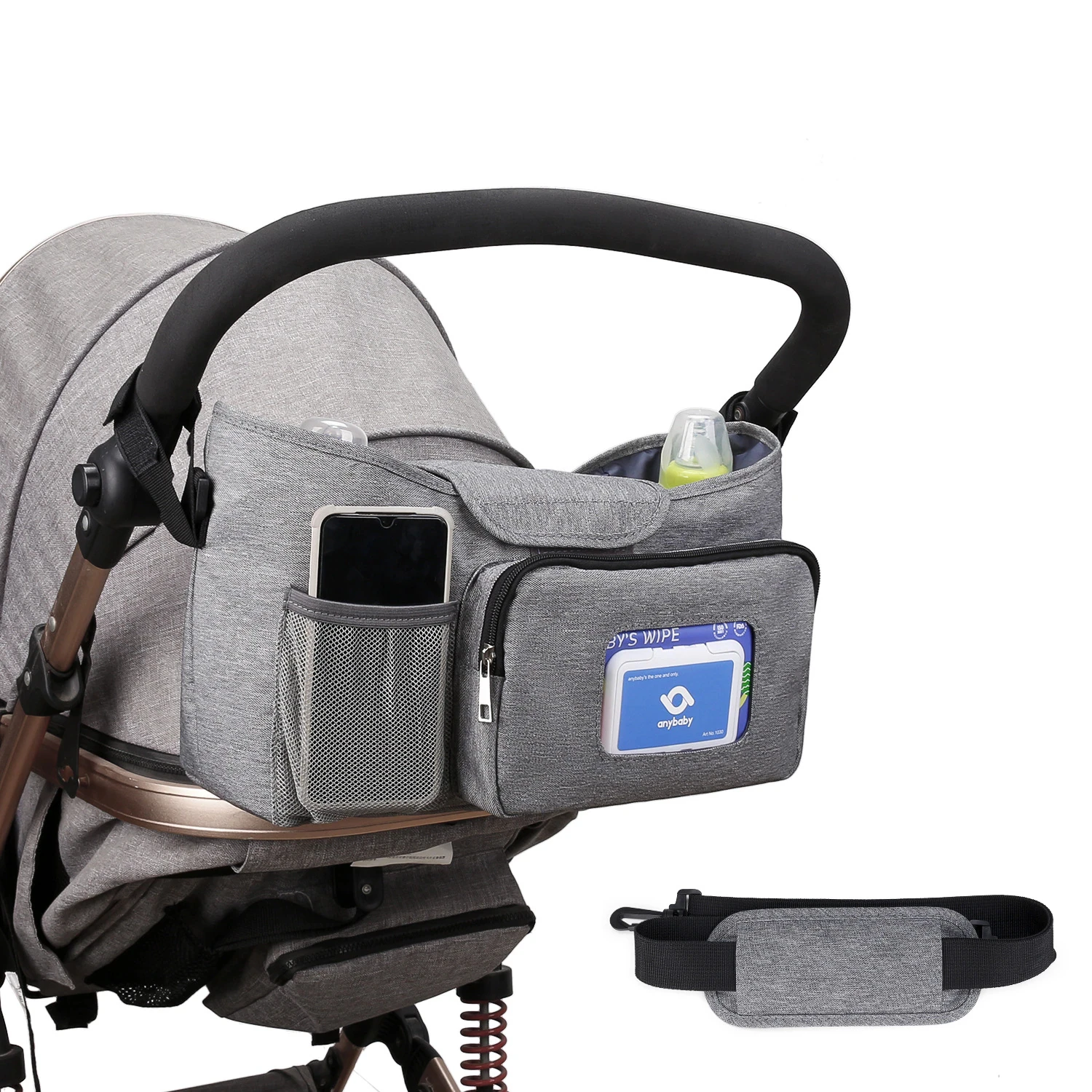 Подгузник Caddy Mom Baby Organizer Универсальная сумка для коляски с изолированными