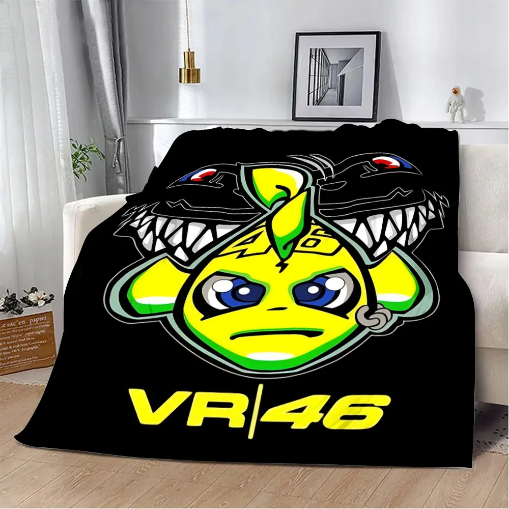 Cartoon Doctor Printed Blanket Picnic Blankets Warm Soft Comfortable Home R-rossis VR-46 Travel Birthday Gift