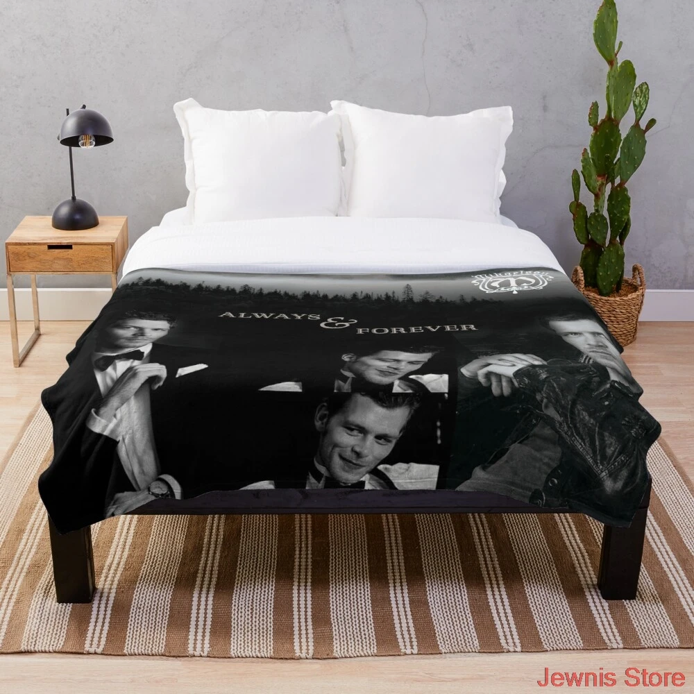 

Плед с коллажем Клаус микелсон, мягкое покрывало с принтом для дома/дивана/постельного белья, портативное дорожное покрывало для взрослых