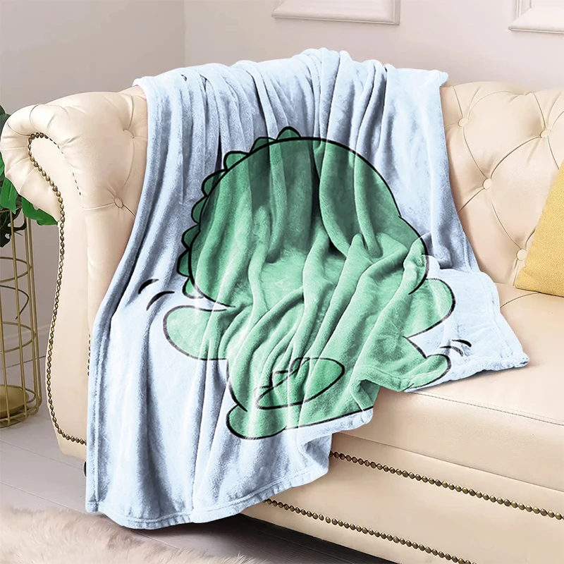 

Boho Blanket Sofa Summer Dinosaur Bedspread on the Bed Fluffy Soft Blankets for Winter Bedroom Decoration Throw Decorative Anime