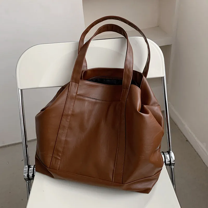 

Сумка-шоппер женская из экокожи, 2023