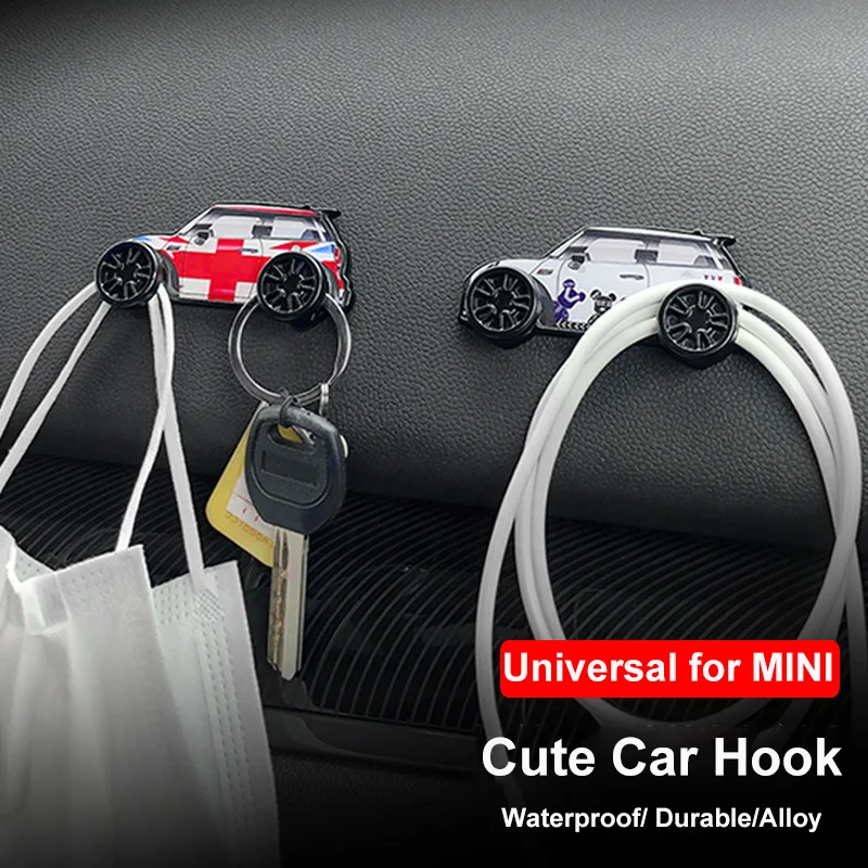 

Для MINI Cooper R56 R60 F54 F55 F56 F60 аксессуары для сопутствующих Clubman крючки для дизайна автомобильных моделей приборной панели самоклеящиеся хранили...