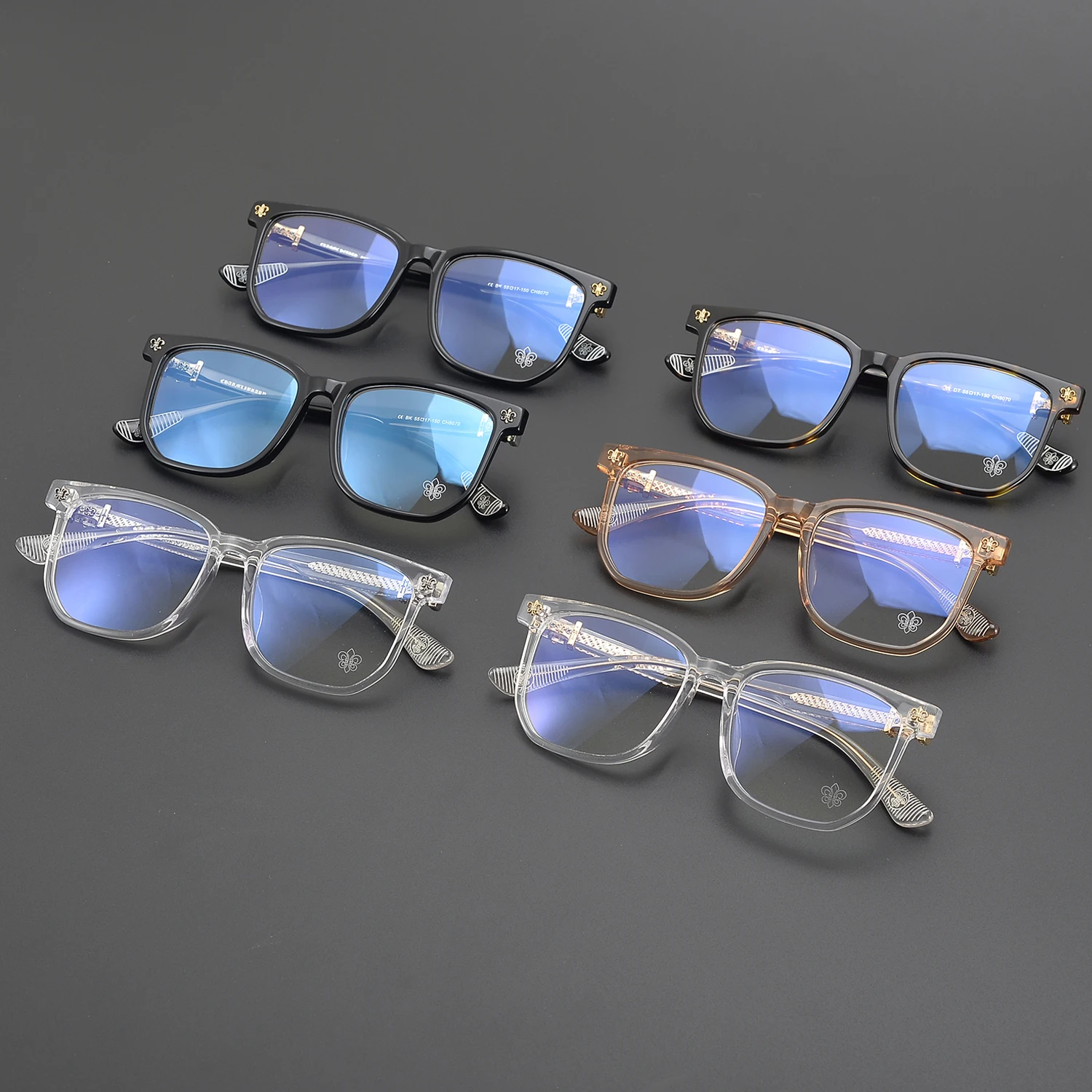 Очки для близорукости CH8070 меняющие цвет с защитой от синего фотоизлучения