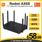 Новый беспроводной маршрутизатор Xiaomi Redmi AX6SAX3200 с сеткой Wi-Fi 6 2,4G5G 3202 Мбитс 256 Мб OFDMA усилитель сигнала Wi-Fi для дома