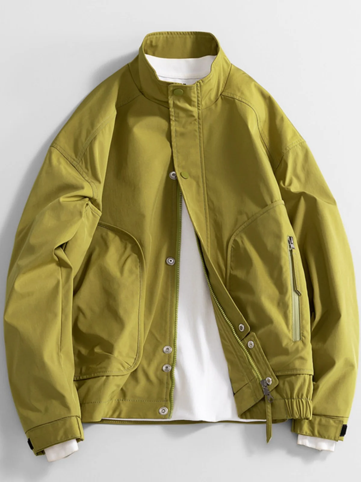 Американская куртка-бомбер мужская весна и осень 2024 новая свободная модная