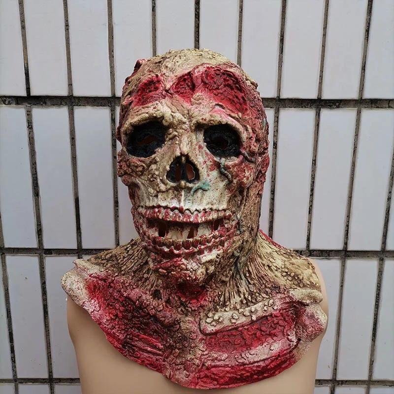 

Хэллоуин пугающая маска гримаса украшение для головных уборов на Хэллоуин