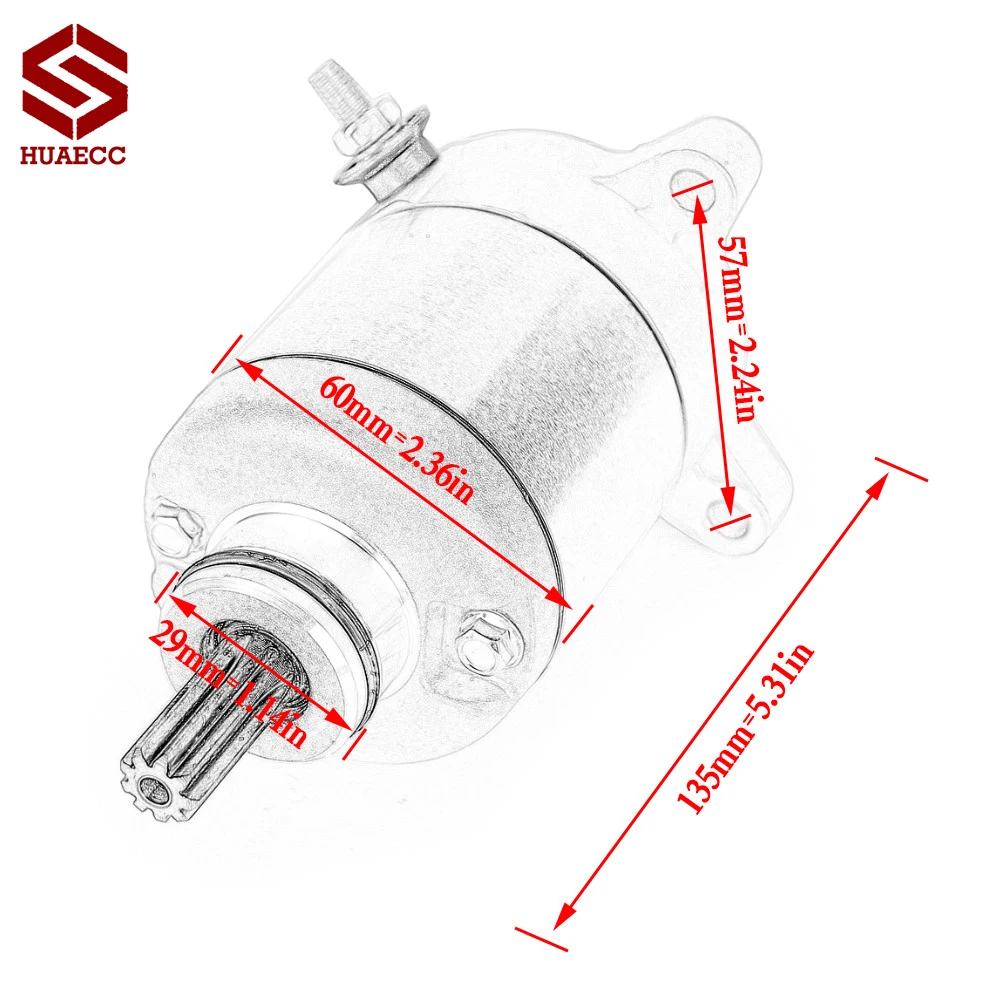 Стартер мотоцикла для Honda CBR125R CBR125RS CBR125RW CBR150R CBR 125R 150R 125RS 125RW 31200-KPP-861