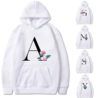 pullovers harajuku hoodies 26 whitemarble english letter printed casual long sleeve with pocket sweatshirt couples streetwear