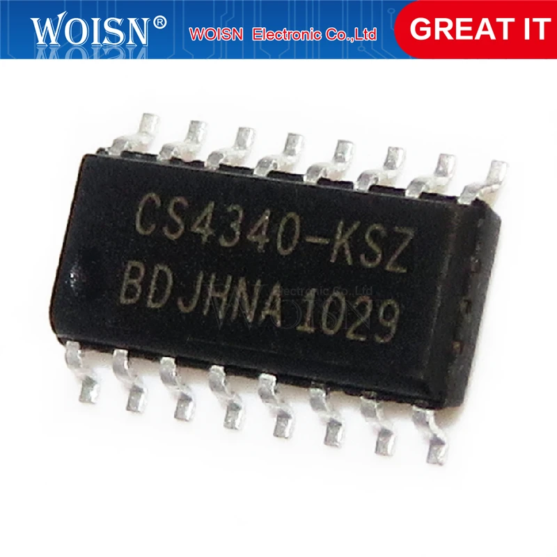 5 шт./лот Φ CS4340 SOP-16 CS4340-KSZ | Электронные компоненты и принадлежности