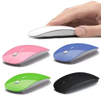20 pcs wireless mouse 2 4g receiver super slim mouse 10m working distance for computer laptop