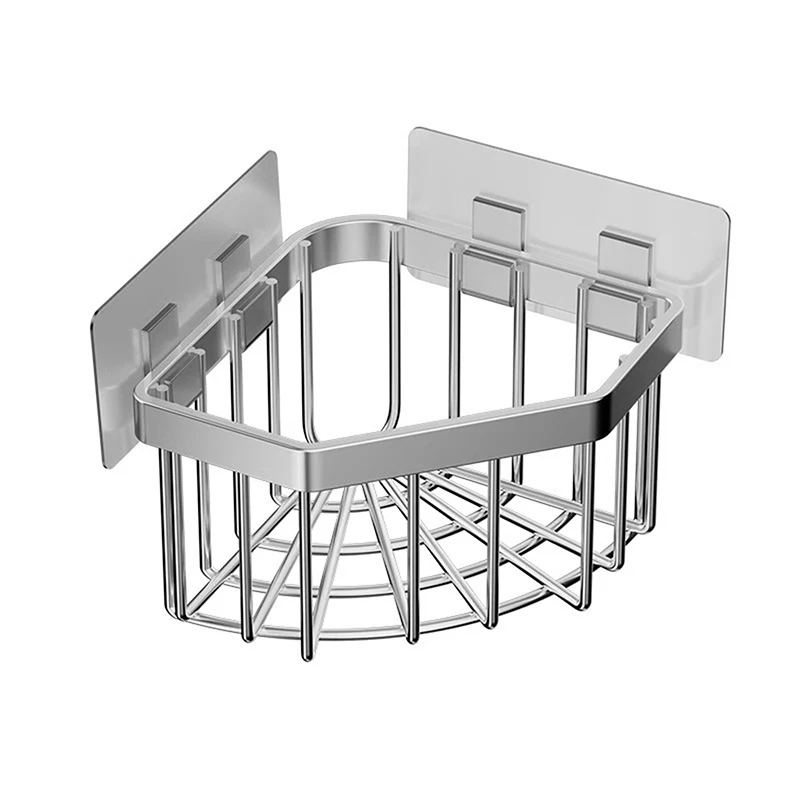Угловая Треугольная Настенная Полка Для Хранения Кухонной Раковины И Ванной