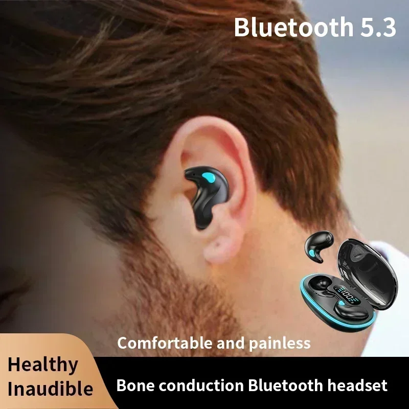 X55 Мини-наушники Спальные наушники Беспроводные для работы TWS Bluetooth Наушники