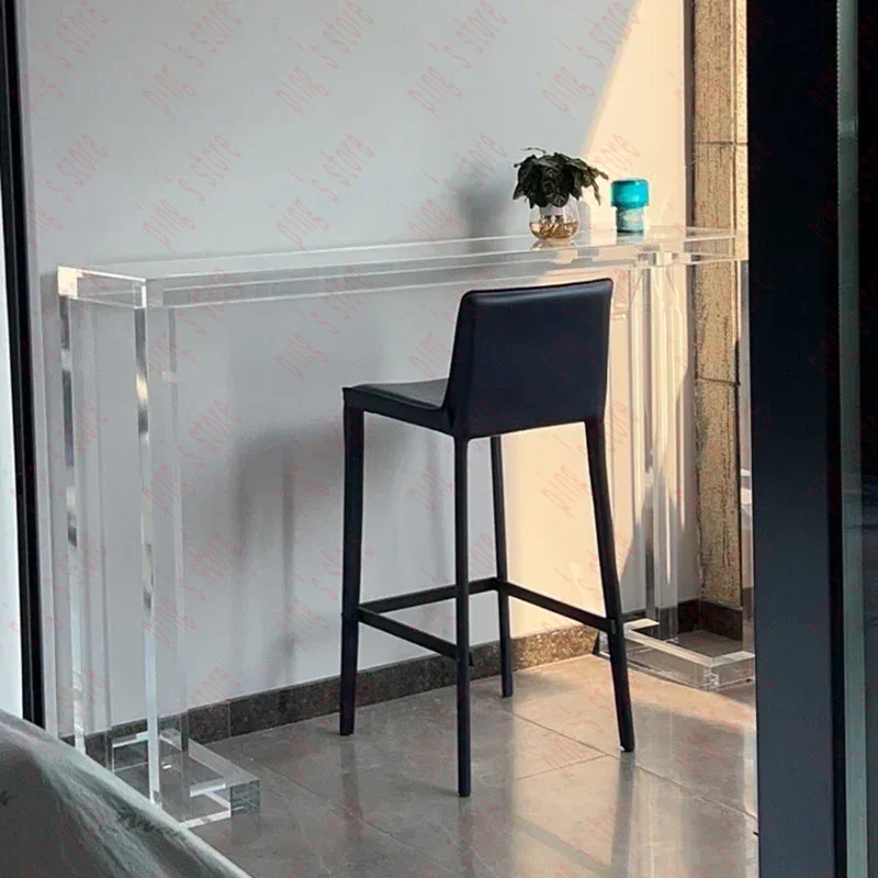Прозрачные акриловые консоли для столов в скандинавском стиле роскошная
