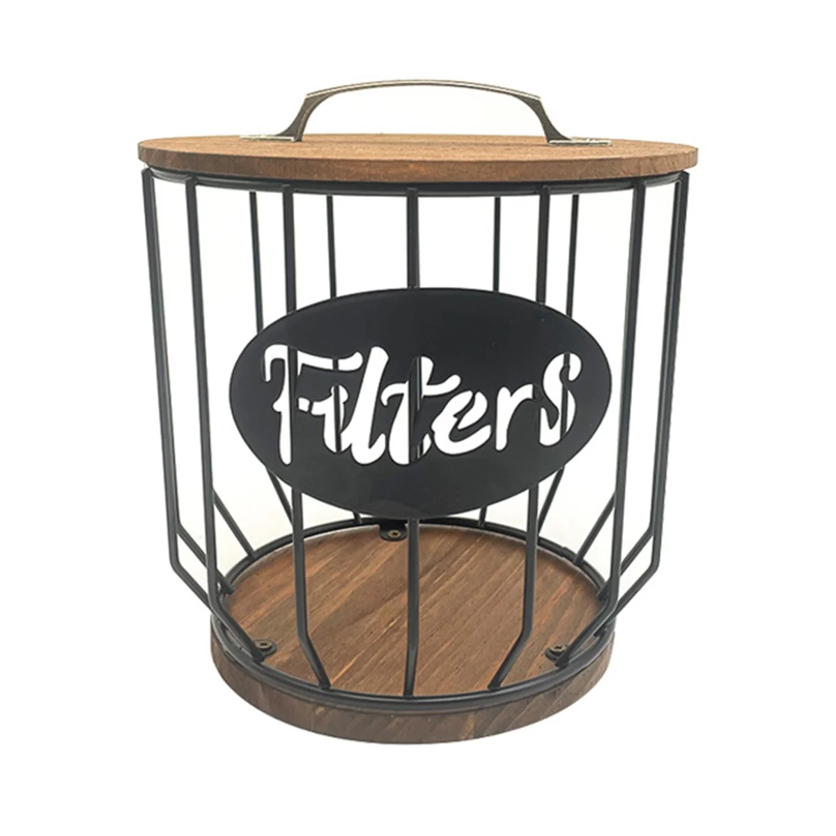 

Держатель для фильтров для кофе аксессуары для кофейных баров красивый контейнер для хранения фильтров для кофе и дозатор