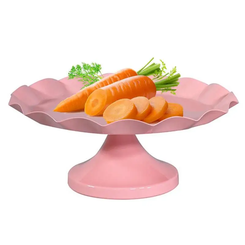 

Cake Stand Wedding Decoration Supplies Crystals Cupcake Tower Stand Kitchen Plates Set Metal Round Party Dessert Display Tray