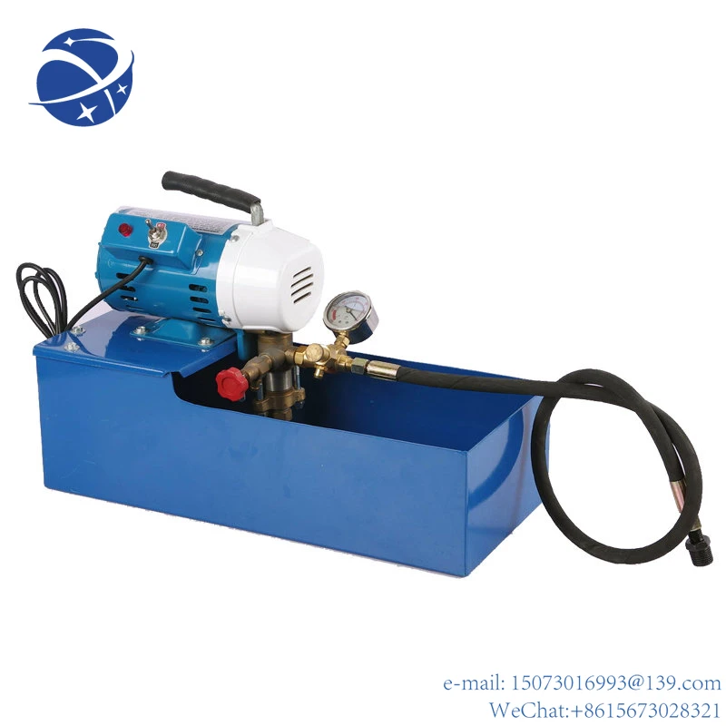 

YunYi [CE] Plumbing Tool Water Electric Hydrostatic Electrical Hydro Pipe Testing Bench High Pressure Test Pump