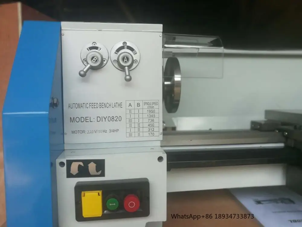 Мини-токарный станок DIY0820 для хобби и образования