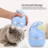 pet scalp massager handheld waterproof intelligent usb rechargable charging 3d head massaging cats automatic massager head scra