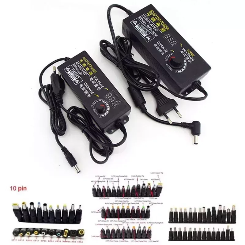

Power Supply Adapter AC 220V To DC 3V 24V 9V 12V 15v 18v 1A 2A 3A 5A 10A Volt DC connector wall charger led display