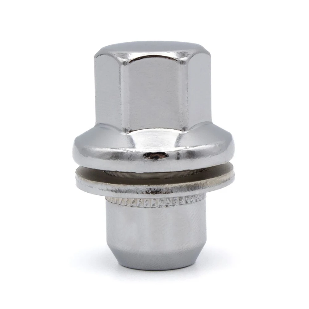 

Car Wheel Nut High Quality Practical Silver Solid Design Steel Chrome Plating 1pcs 1× For Land Rover Discovery