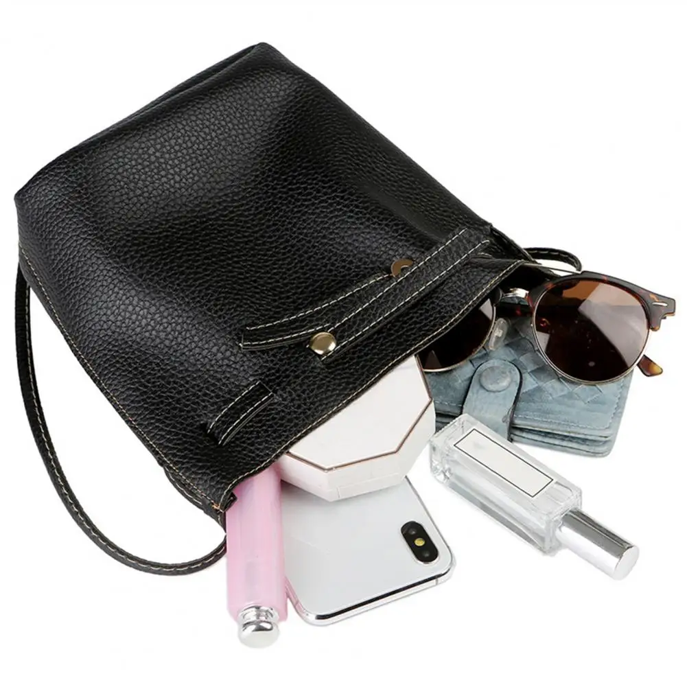 

Attractive Women Handbag Luxury Women Bucket Bag Casual Ladies Shoulder Bag Purse Gift