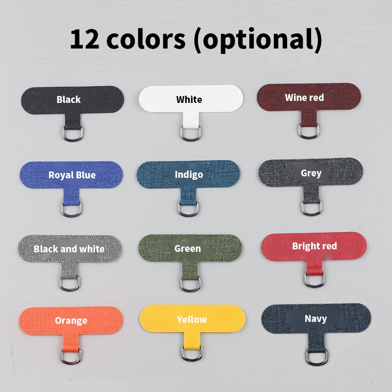 

Adjustable Lanyard Replacement Card Gasket Clear Detachable Necklace Clip Snap Cord Rope Patch Universal Mobile Phone Set 1pcs
