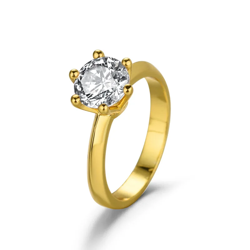 Кольцо женское из золота 14 к с бриллиантами