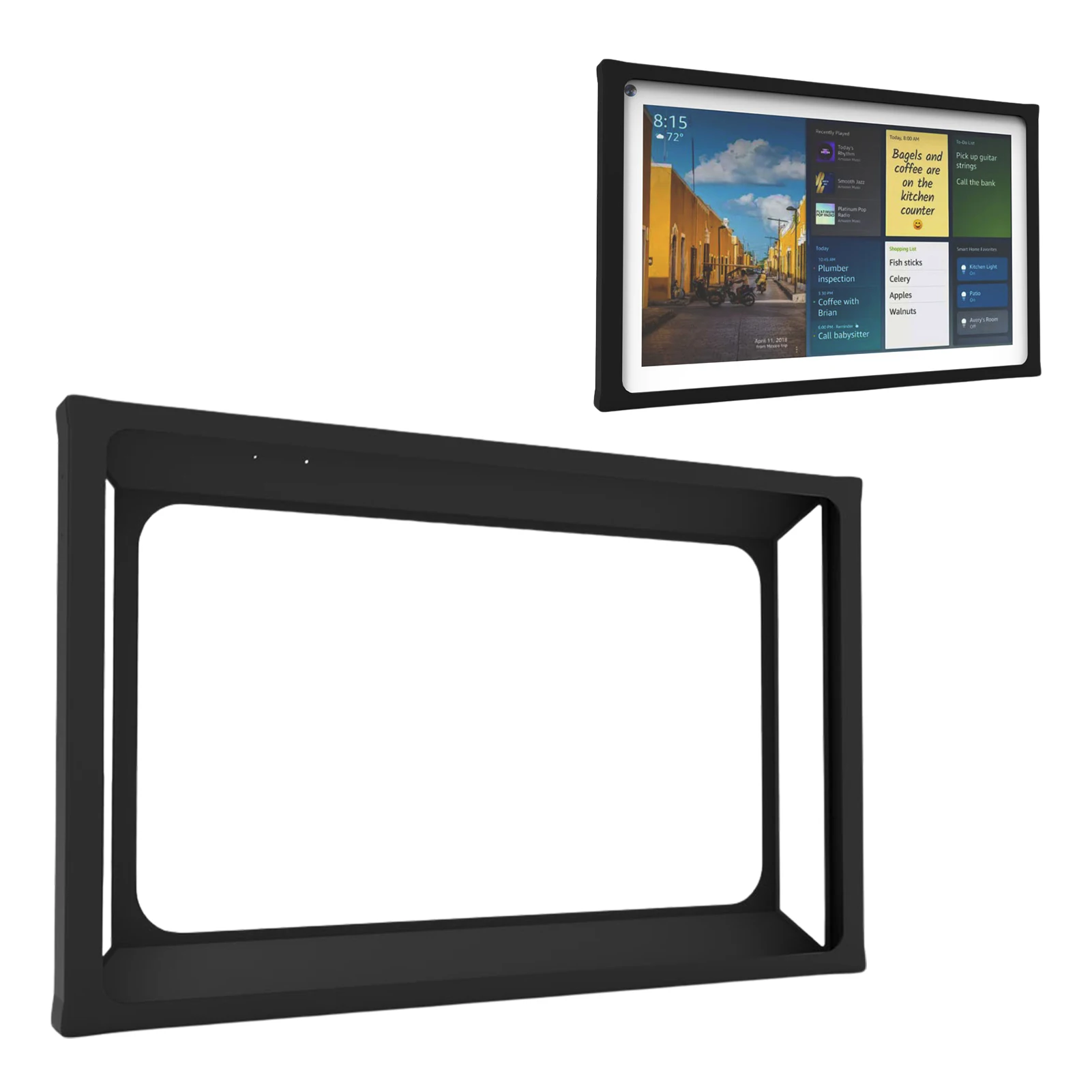 

Мягкий силиконовый чехол для ForEcho Show 15 Smart Speaker Пылезащитный Водонепроницаемый чехол Портативный ударопрочный Ультратонкий силиконовый чех...