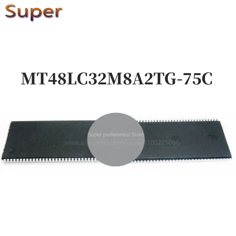 1 шт. MT48LC32M8A2TG-75C TSOP SDRAM 256 Мб