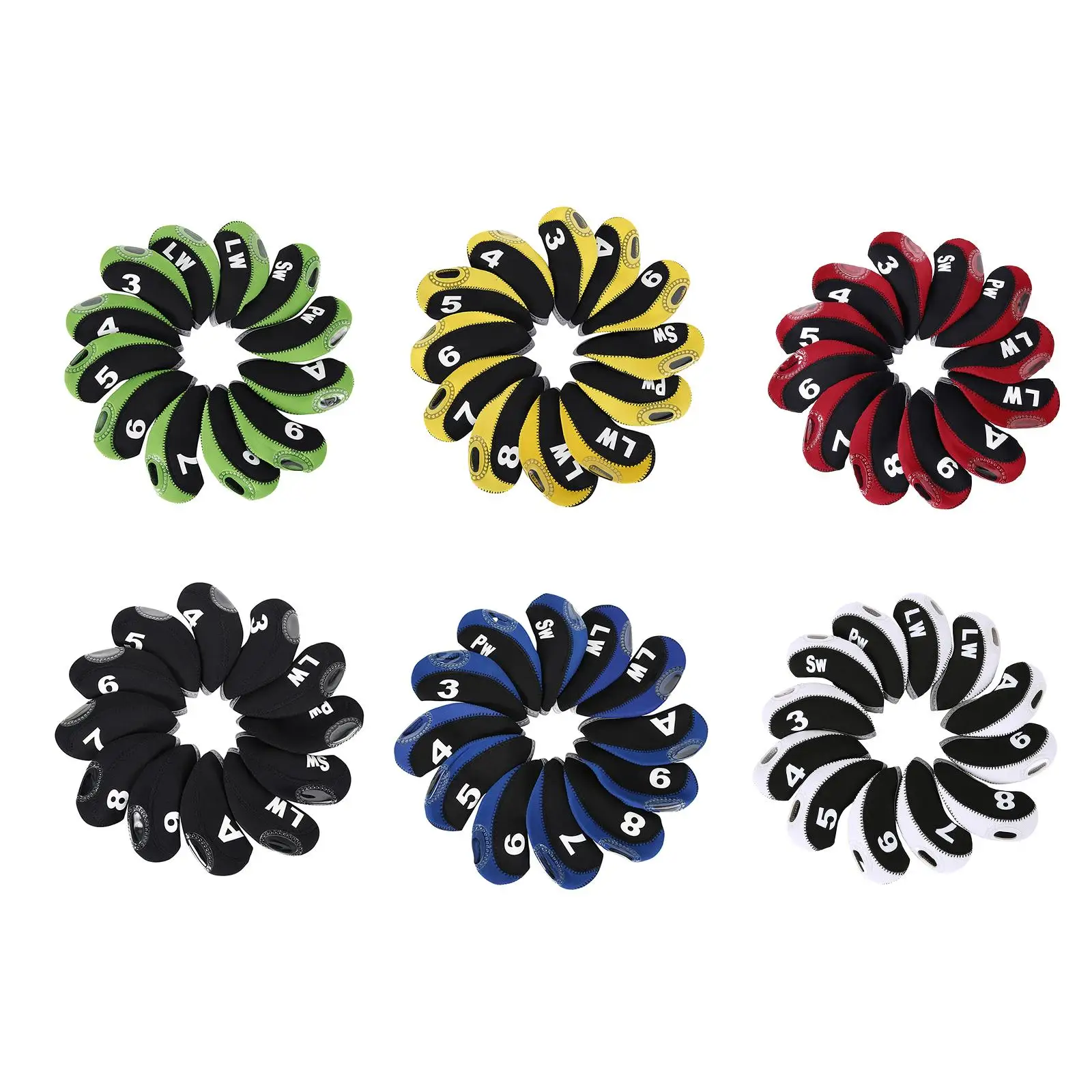 

Golf Club Irons Covers Headcovers Club Protections Golf Club Covers Golfers