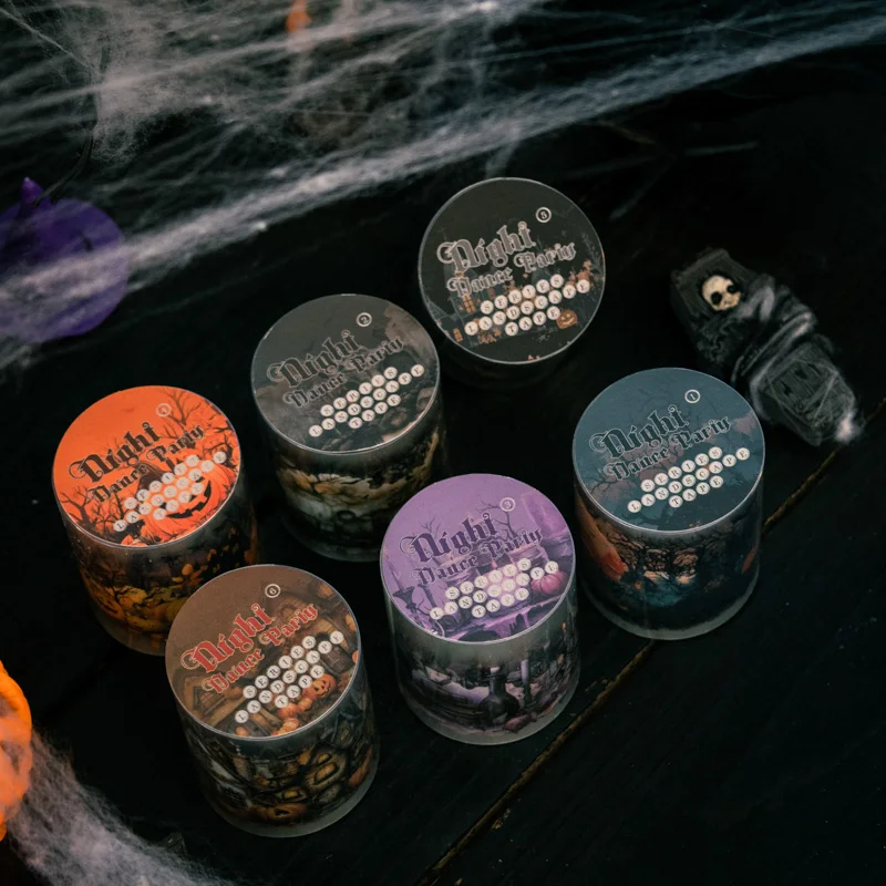 

Ретро декоративная ПЭТ-лента "Темный ночной шар", 12 упаковок